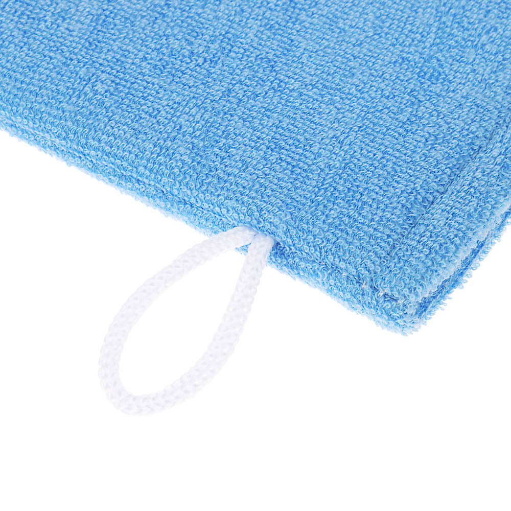 ЮL Мочалка рукавичка для ванны и душа в виде зверюшек, полиэстер, 18х13см, 3 дизайна, МС24-08 - #13