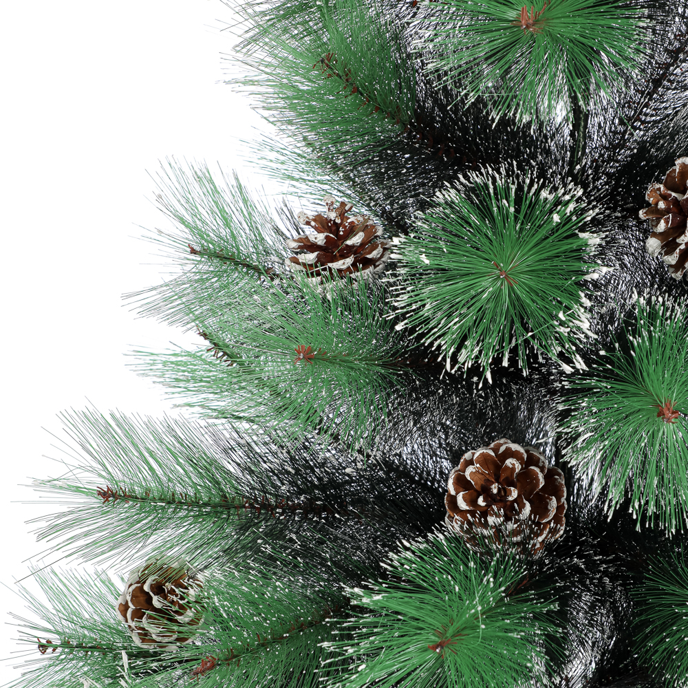 Ель-сосна с шишками 200 веток, 180 см, 26-15 - #2