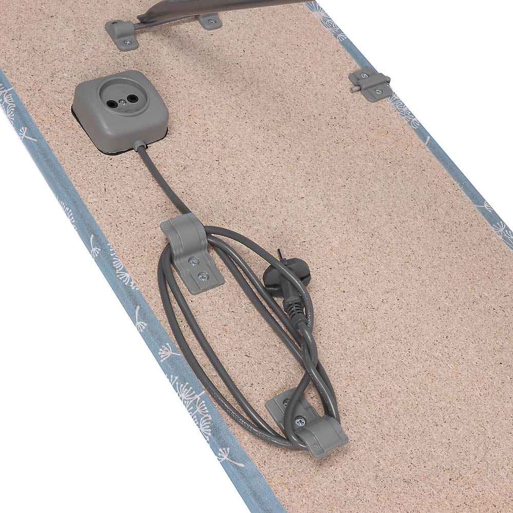 VETTA Доска гладильная ДСП, 1120х350х80(ДхШхВ)мм,выдвиж.подставка п/утюг,подрукавник,удл. 1,6м ДЛ-4 - #8