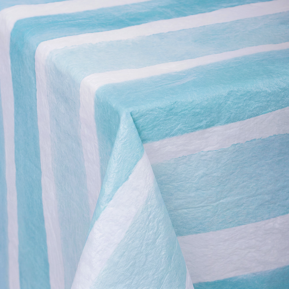 Скатерть ПЕВА на текстильной основе тм PROVANCE Орра пчелки, 132х178см, 50% пэ, 50% ПЕВА, 2 диз. - #1