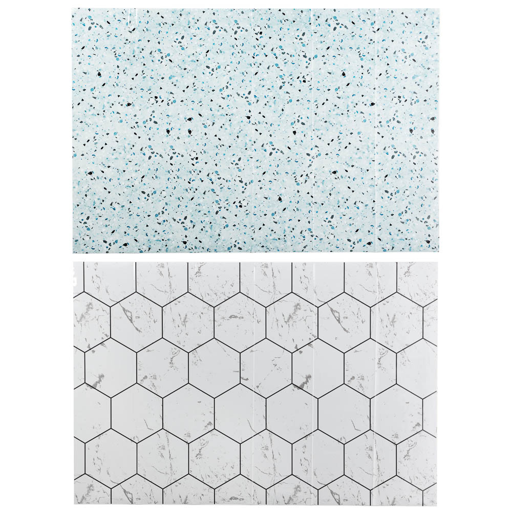 Наклейка на кафель тм VETTA, ПВХ, 60x90см, 2 дизайна - #1