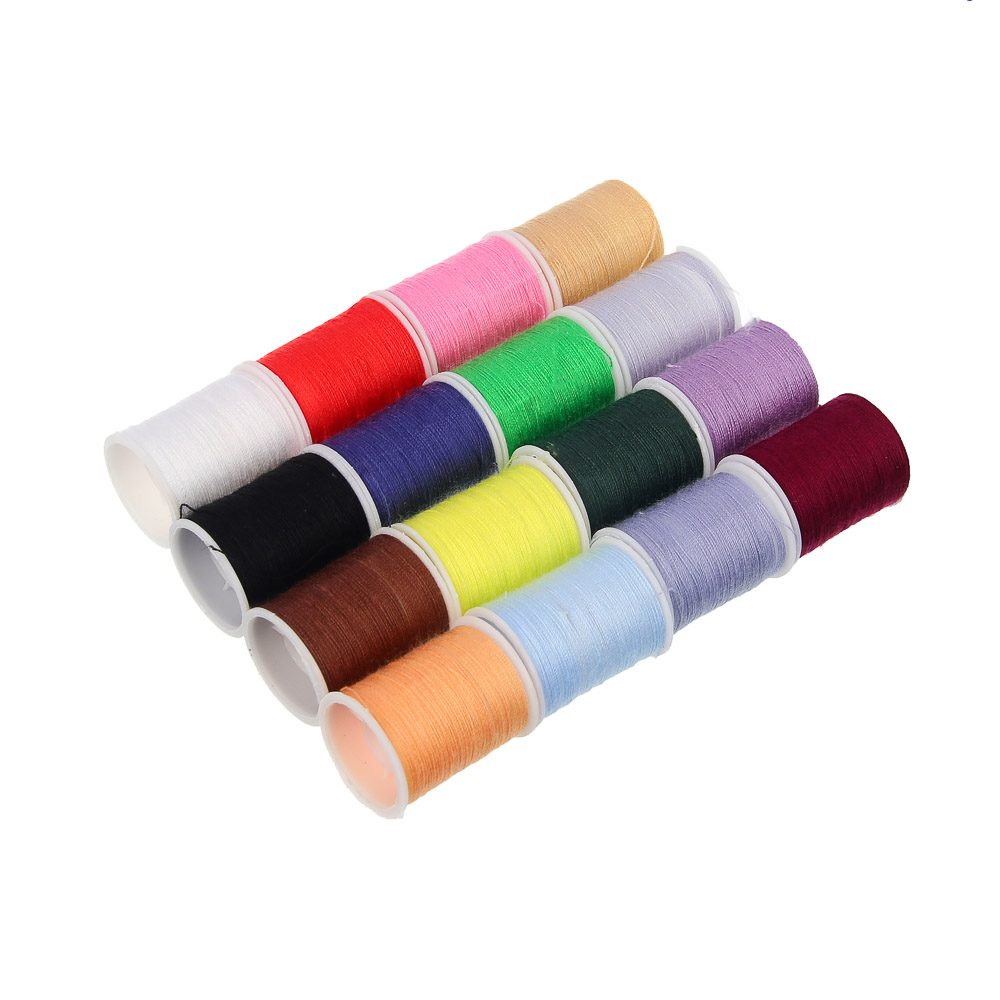 Набор швейных принадлежностей, 21 предмет, АБС, 11,7х5,6см, 4 цвета - #9