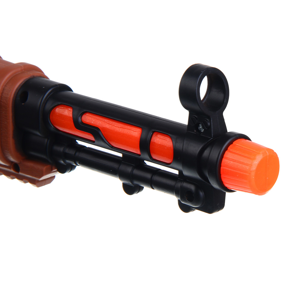 ИГРОЛЕНД Автомат "Боевой выстрел", со звуком и вибрацией , 3хАА, РР, 17x4х46 см, 2 дизайна - #6