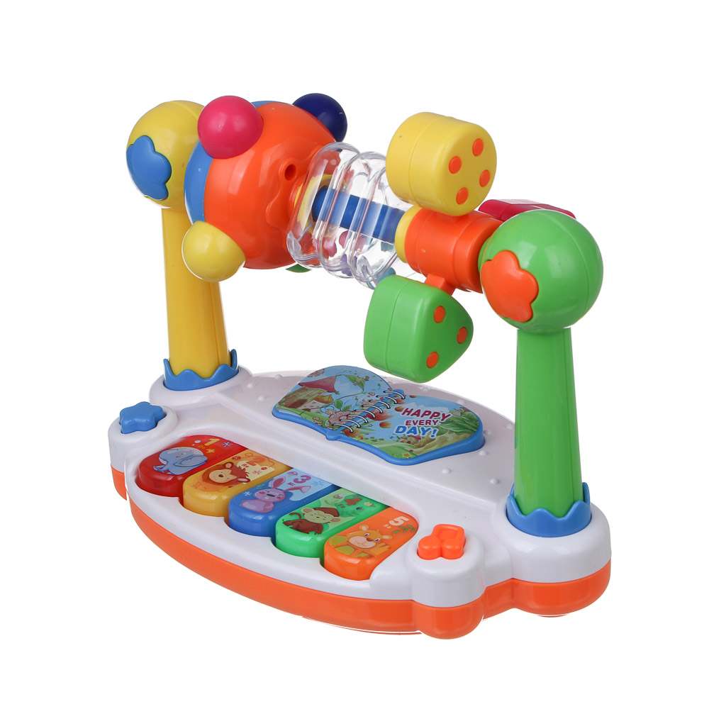 ИГРОЛЕНД Игровой центр музыкальный, свет, звук, 3хАА, ABS, 19х11,5х15 см - #5