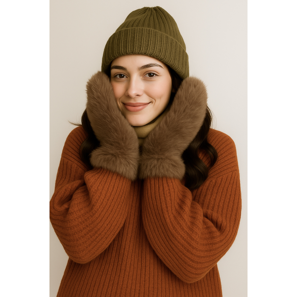 GALANTE Рукавицы женские из экомеха, р.18-20, 100% полиэстер, цвета в ас-те, ОЗ25-19 - #7