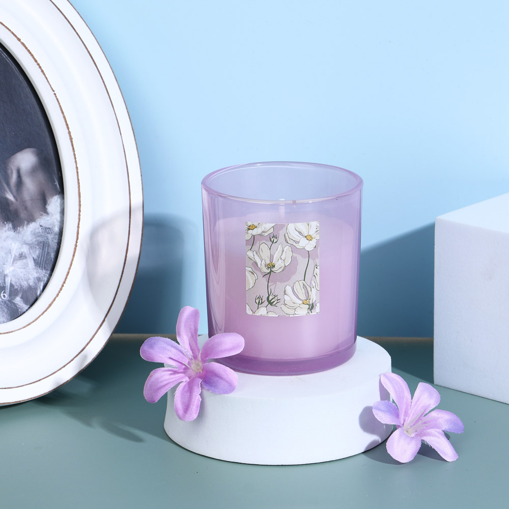 LADECOR Свеча ароматическая в стеклянном корпусе, 130 г, 7х7х8 см, 3 аромата, арт К1 - #2