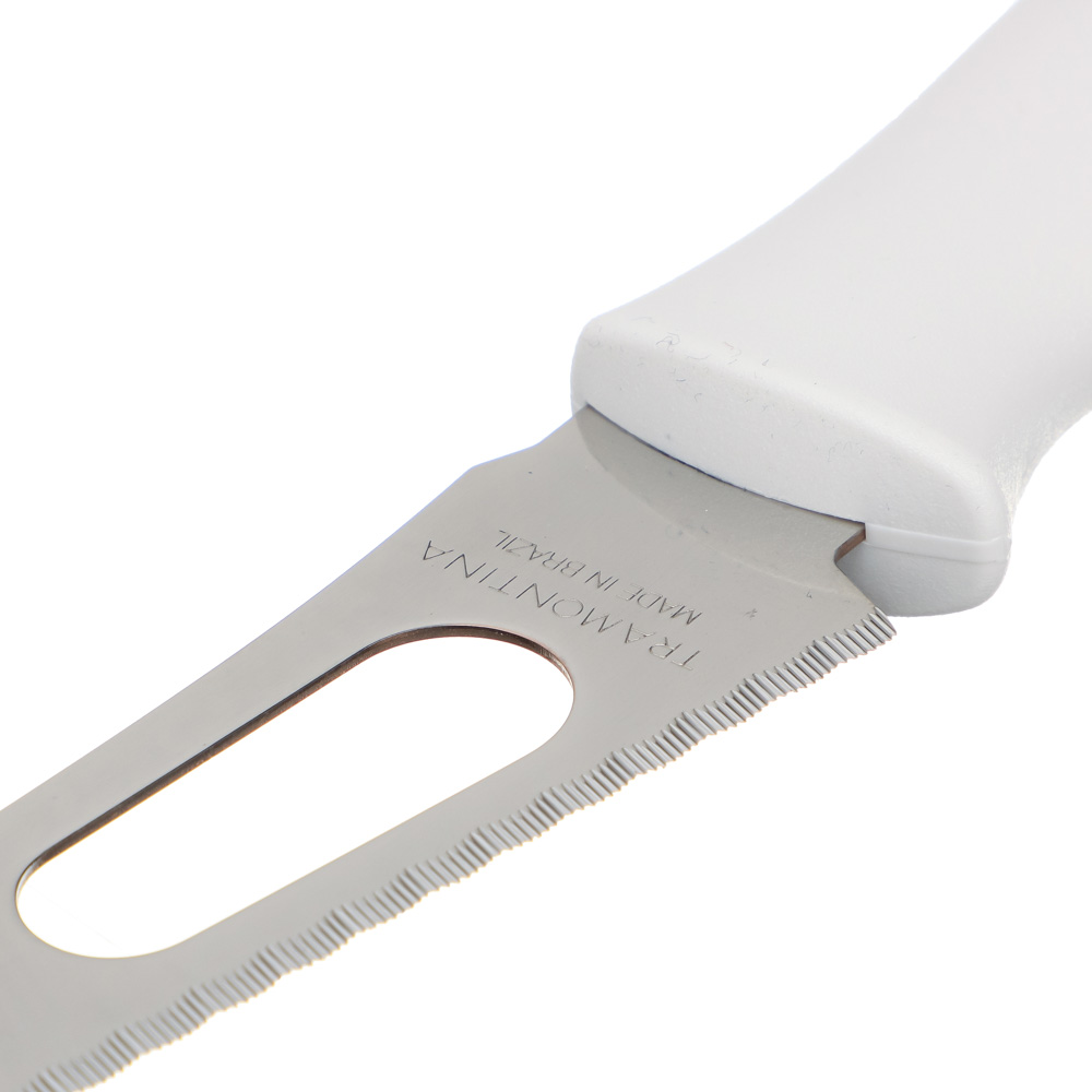 Нож для сыра с белой ручкой Tramontina Athus, 150 мм - #3