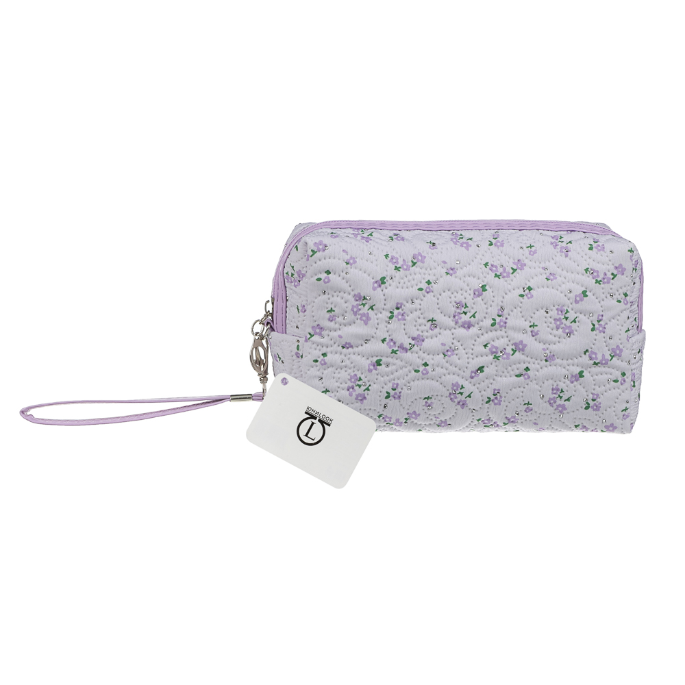 Косметичка прямоугольная тм ЮL Мильфлёр, 100% полиэстер, 18x10x7,5 см,  3 цвета - #16