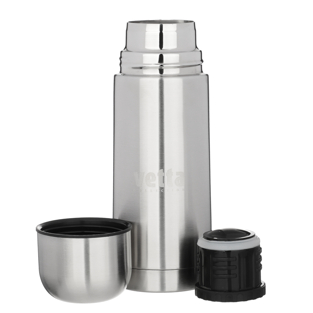 VETTA Термос 0,35л "Буллет" для напитков, серебристый, нержавеющая сталь - #7