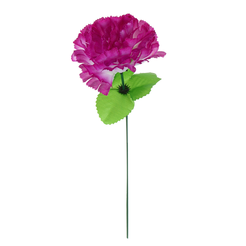 LADECOR Цветок искусственный гвоздика, 35-40 см, пластик, 6 цветов - #4