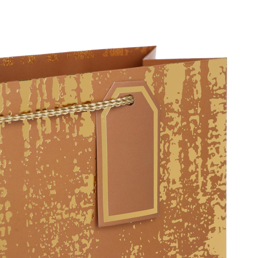 Пакет тм Fntastic подарочный, с шильдиком, L 32x26x10см, тиснение, бумага, арт.11, 4 дизайна - #3