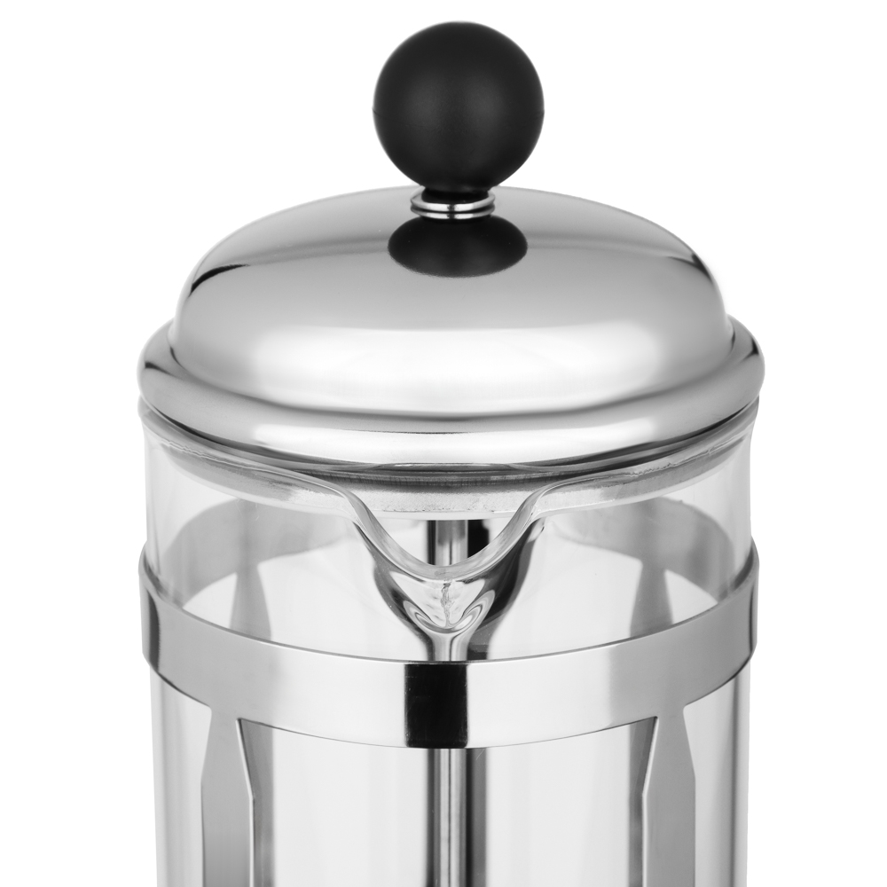 SATOSHI Бордо Френч-пресс 600мл, жаропрочное стекло - #4