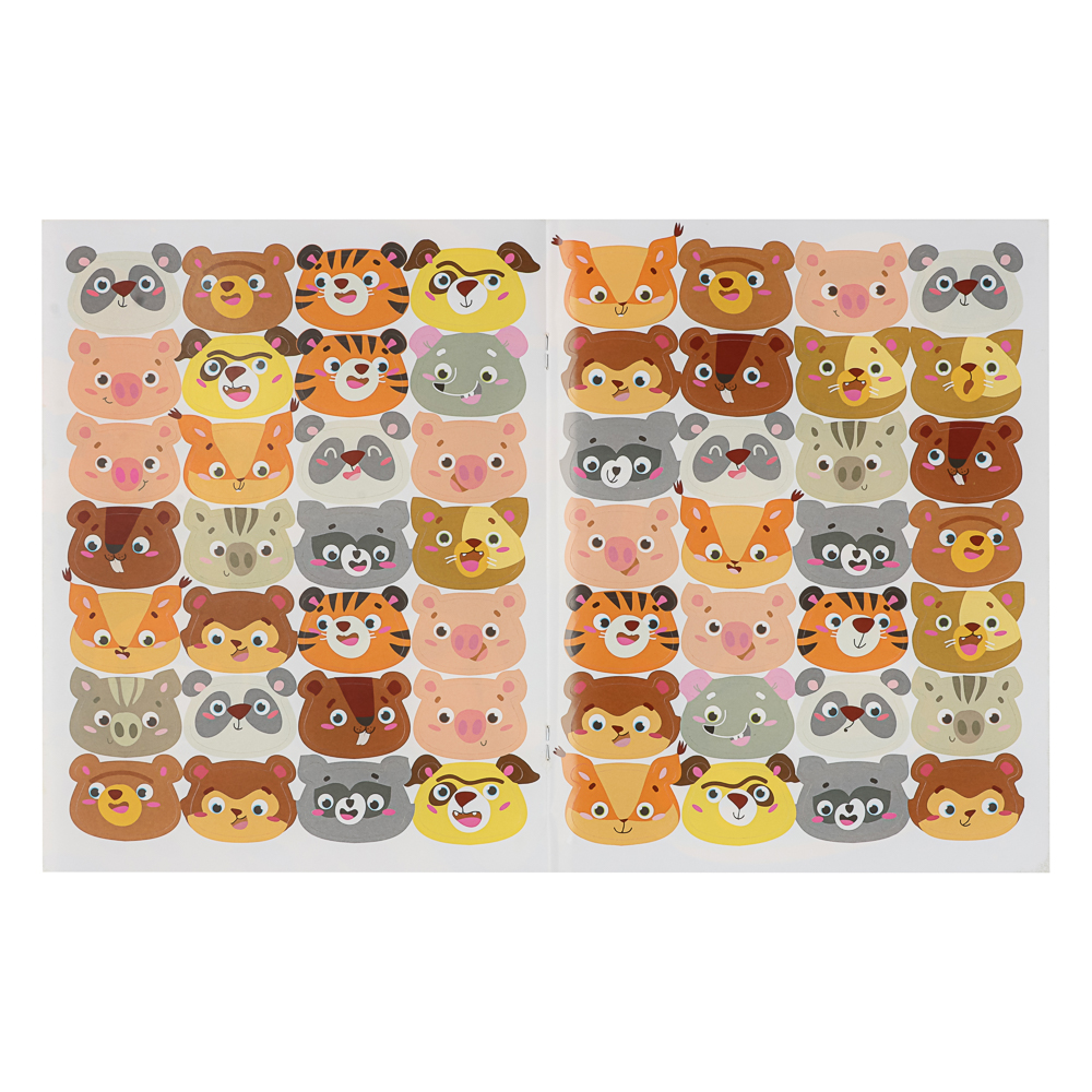 Книжка "Мои первые развивающие наклейки", 19,5х25,5 см, 8 стр., 5 дизайнов - #14