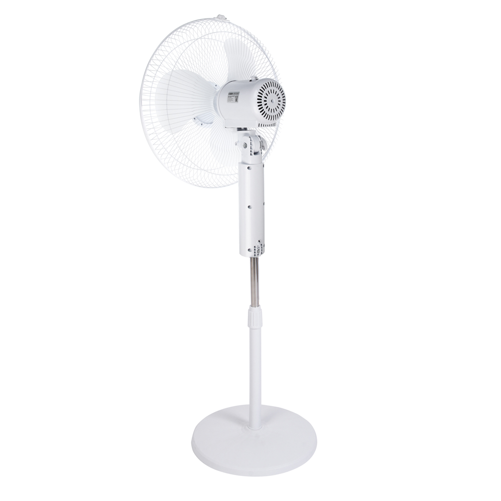 Вентилятор напольный тм LEBEN 45Вт, 3 скорости, диаметр 43см, 220в, белый - #6