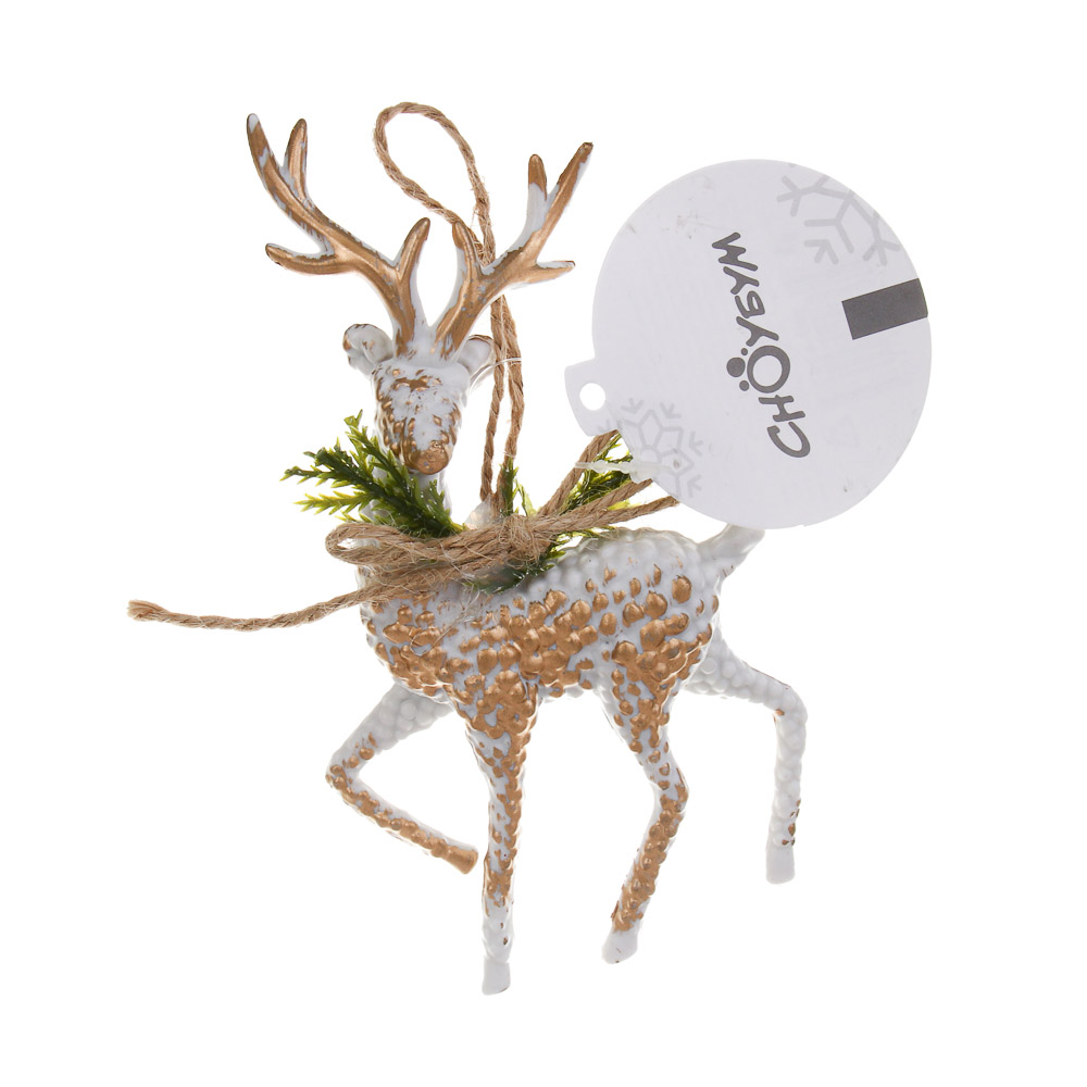 СНОУ БУМ Олень, 7,5x14,5 см, пластик, 26-629 - #6