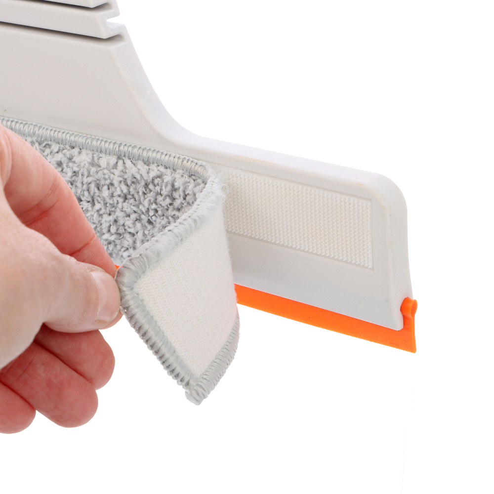 Окномойка телескопическая тм Vetta 75-116 см, водосгон 28х6 см, полипропилен, нерж.сталь, микрофибра - #5