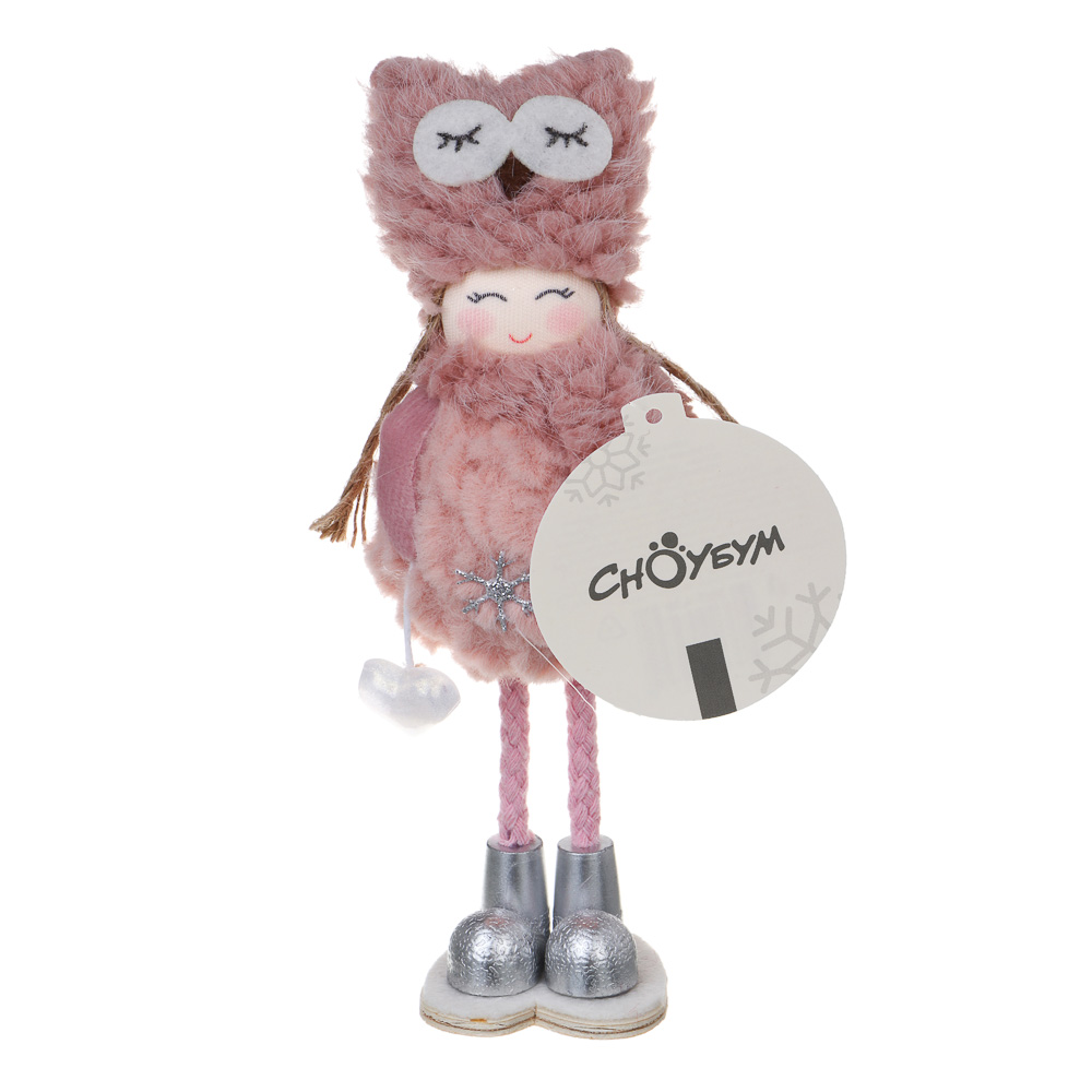 СНОУ БУМ Сувенир Девочка 5x5x15, полиэстер, 2 вида - #7