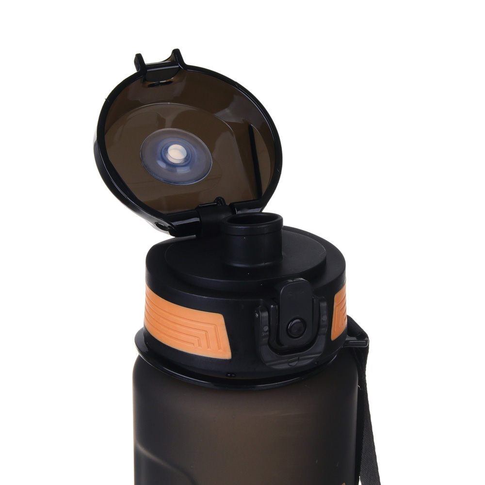 SILAPRO MAX Бутылка спортивная с замком, BLACK, 900мл, PC - #5