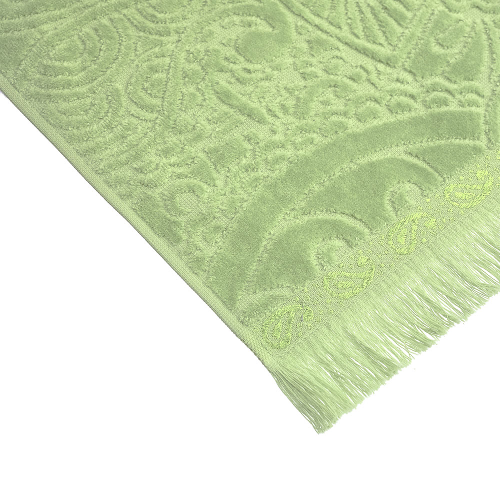 PROVANCE Эвкалипт Полотенце махровое, 100% хлопок, 70х130см, 450гр/м, зеленый - #9