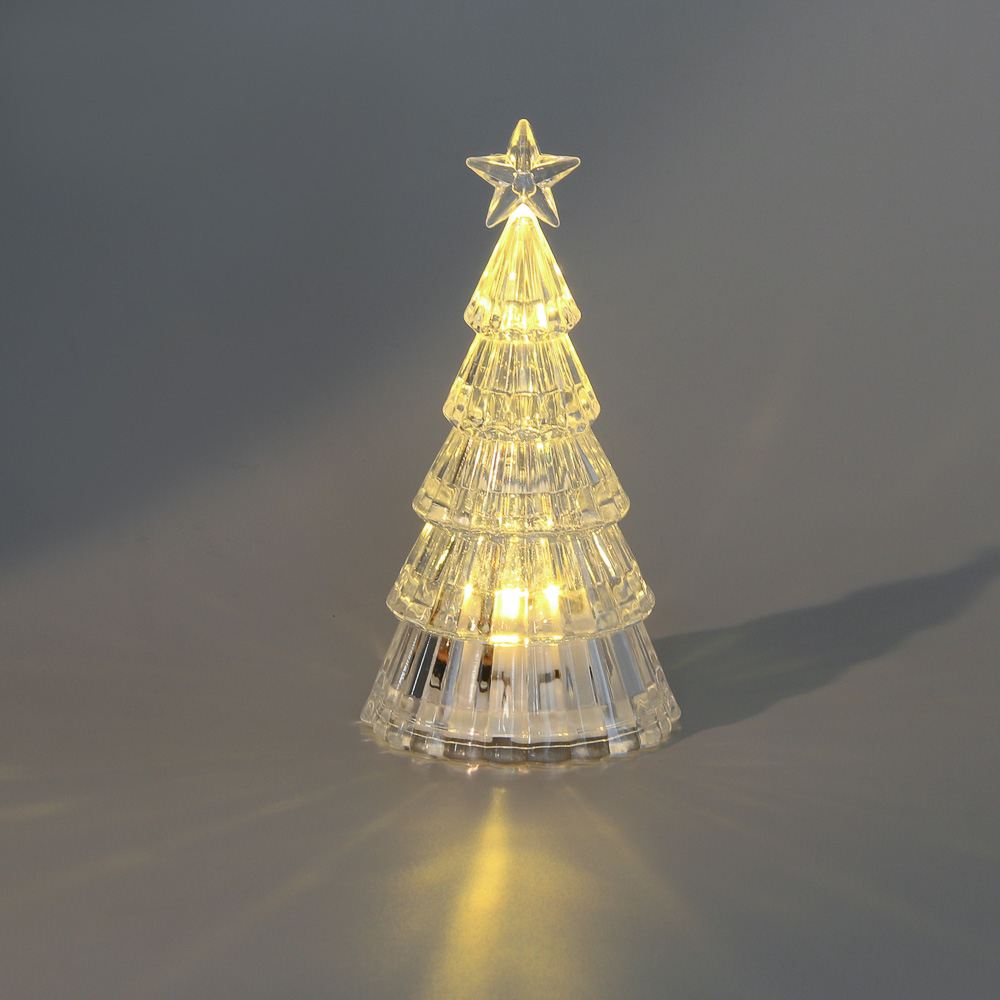 СНОУ БУМ Светильник декоративный LED в виде елочки, 5,8x11,2см, PS, 3хLR44, 1 режим - #5