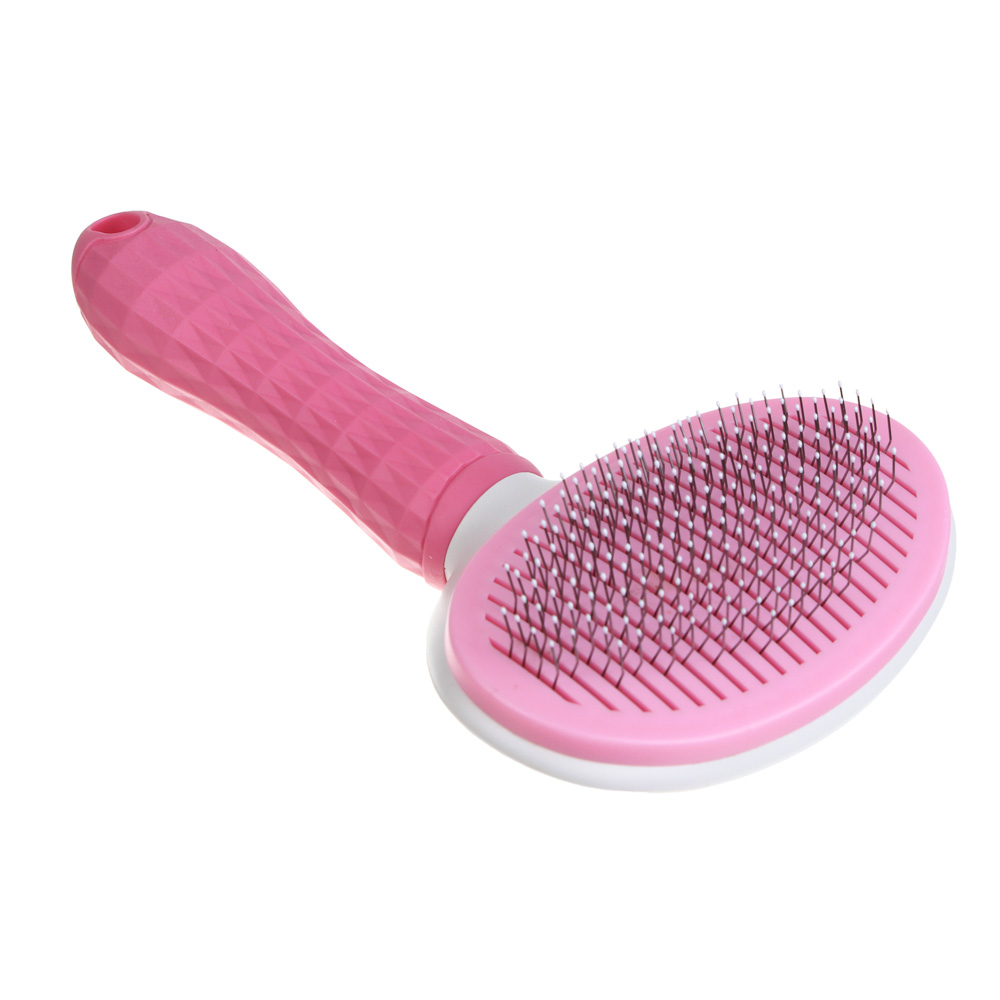 VETTA Щетка для домашних животных, пластмасса, резина, металл, 19 х10,5 см - #1