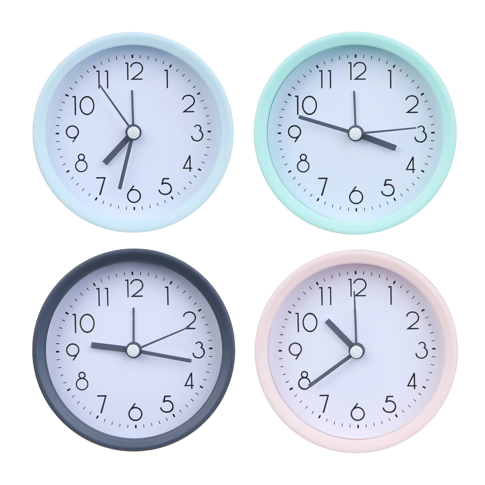 LADECOR CHRONO Будильник, 10x4x10 см, 1*АА, пластик, 4 цвета, арт.2 - #1