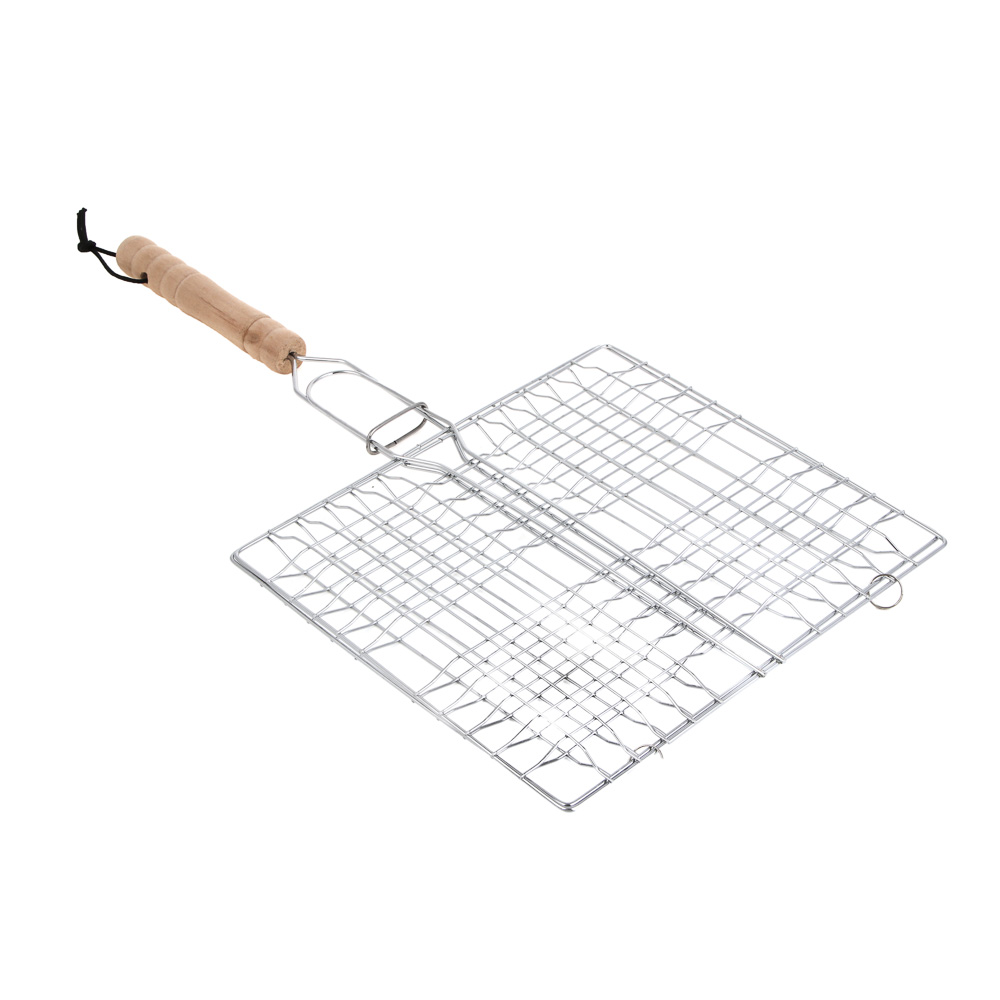 Решетка-гриль хром. тм GRILLBOOM, 20х24х2см, эконом - #5