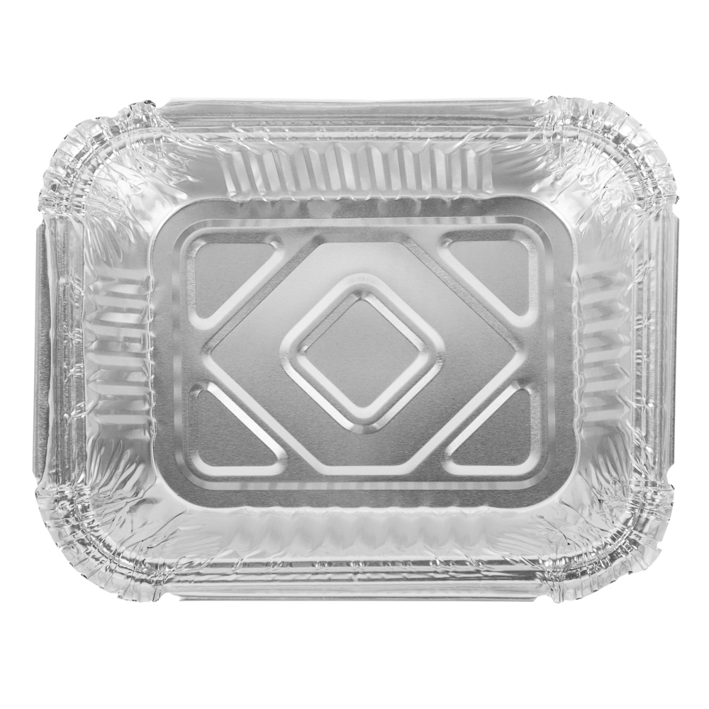 Форма для запекания, алюминиевая фольга, 12,8х10,3х4см, дно10,8х8,3см, 440 мл, L-край, R28L - #3
