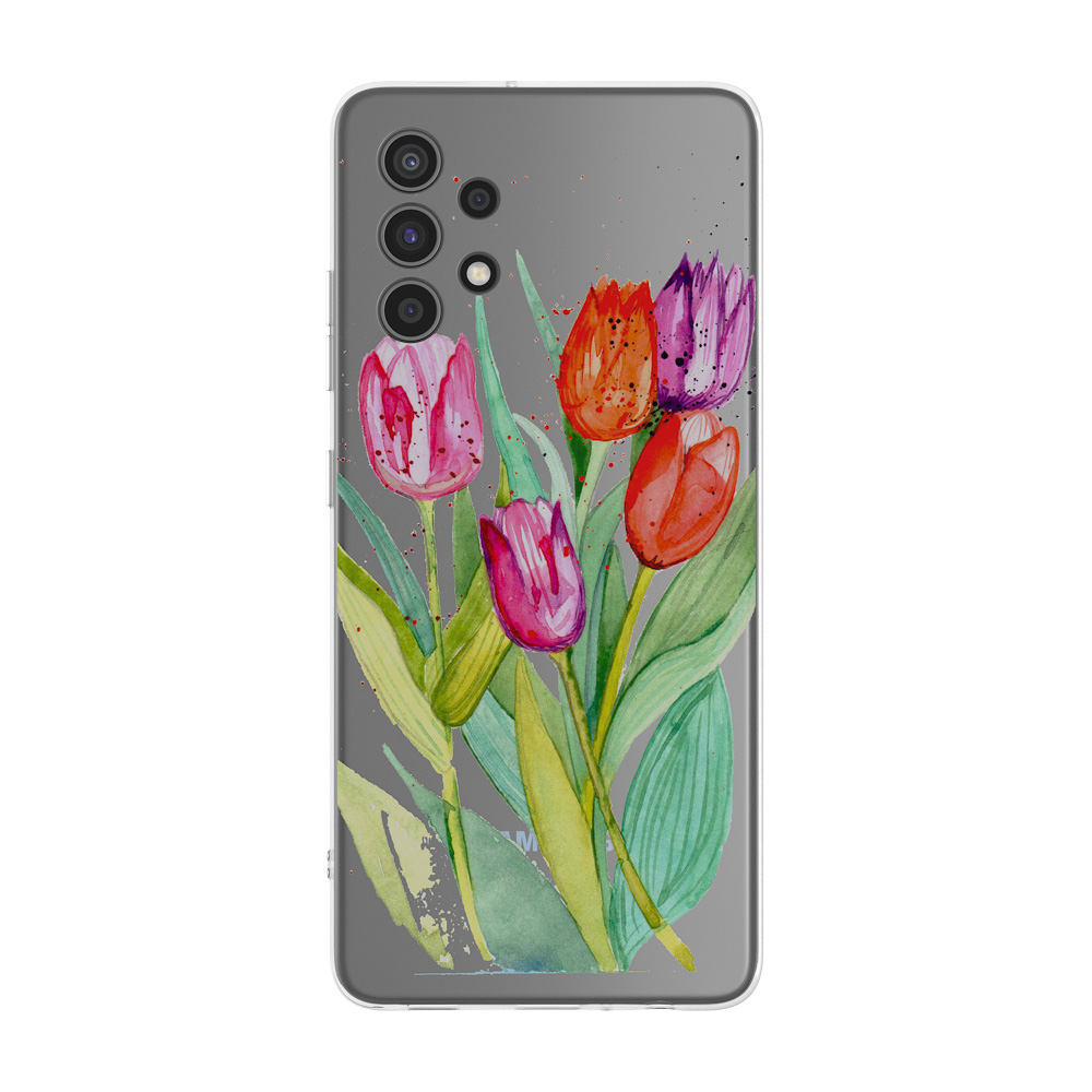 Чехол для смартфона Forza "Цветы" на Samsung A 32, серия 2 - #7