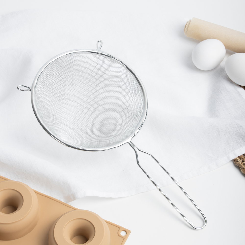 Сито с ободом и ручкой 16см FY-016 - #6