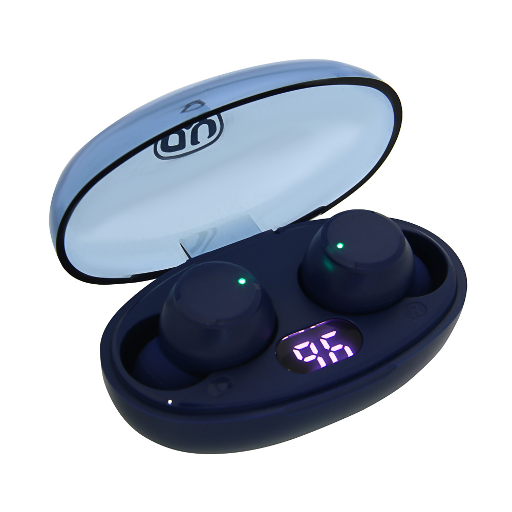 Наушники беспроводные TWS BY Wave, 30/200 mAh, BT:5.3, синий - #3