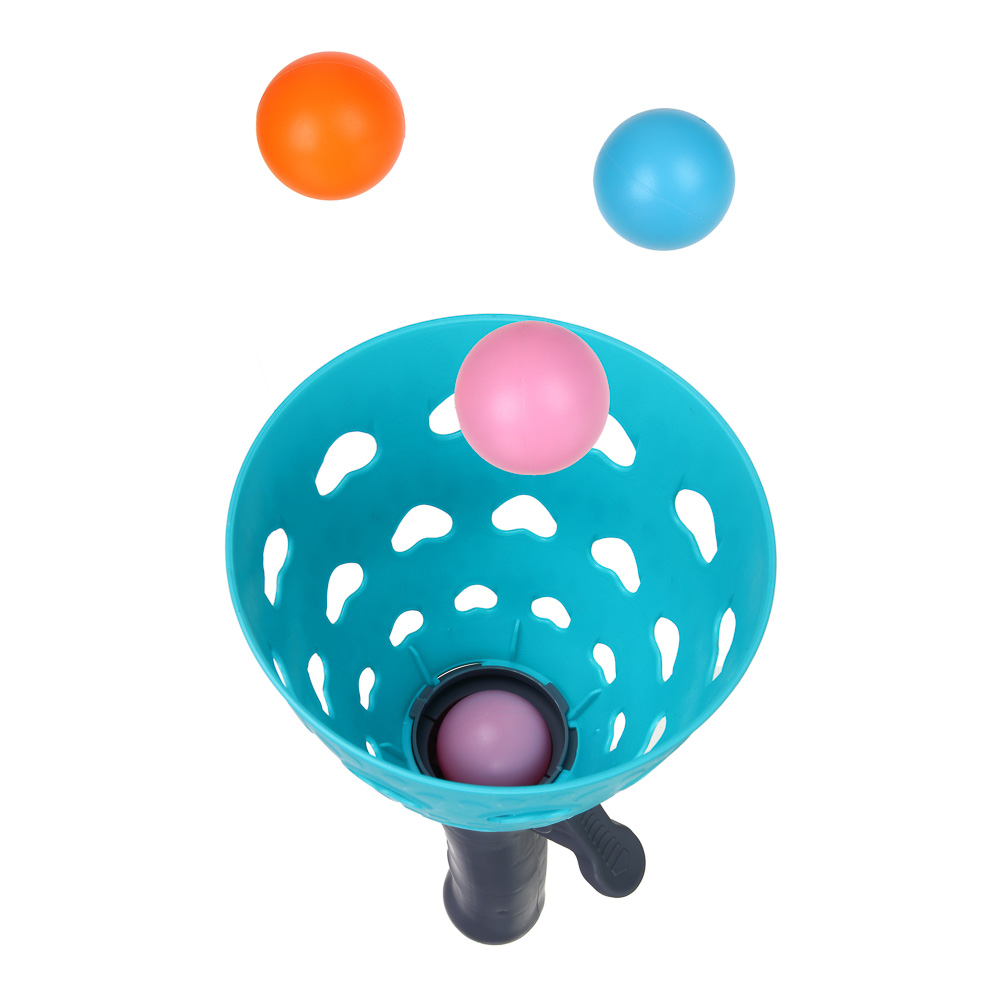 SILAPRO Набор Поймай мяч (ракетка 23х13см-2шт; мяч 4шт) пластик - #3