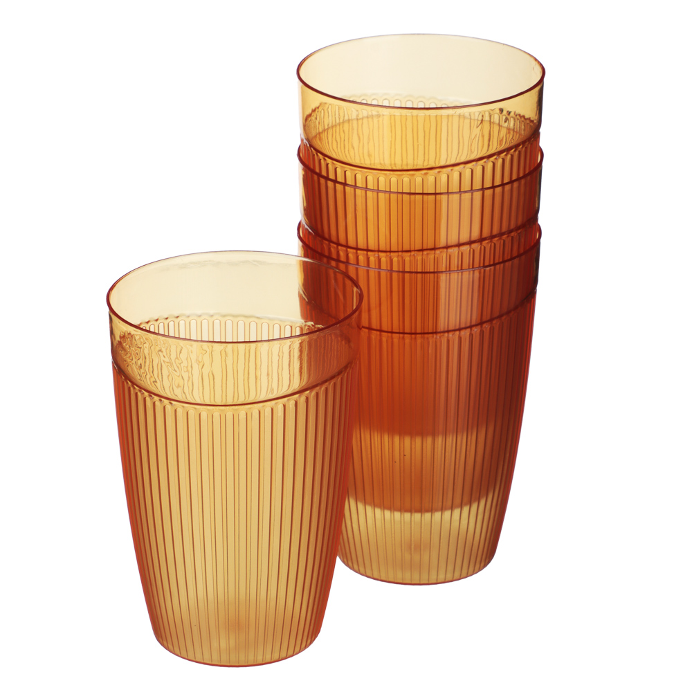 Набор кувшин для воды с крышкой 2л, 4 стакана, 2 цвета, пластик - #10