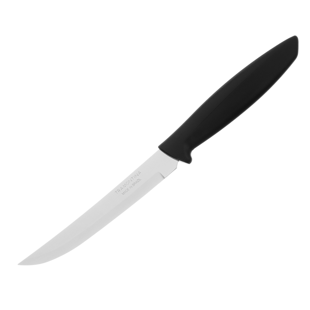 Tramontina Plenus Нож кухонный 12.7см, черная ручка, 23431/105 - #1