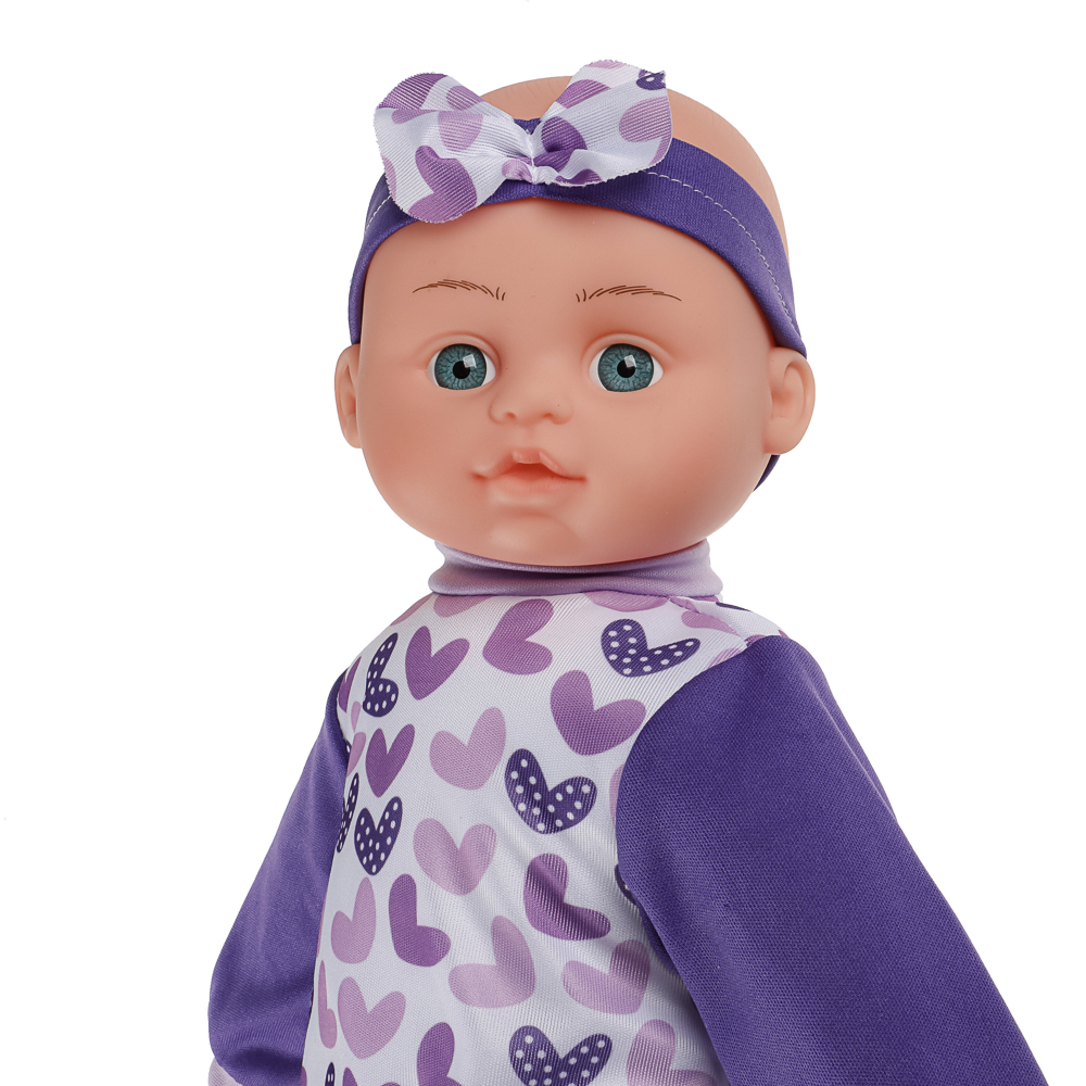 ИГРОЛЕНД Пупс мягкое тело, звук, 45 см, пластик, полиэстер, 3хAG13, 4 диз. - #4