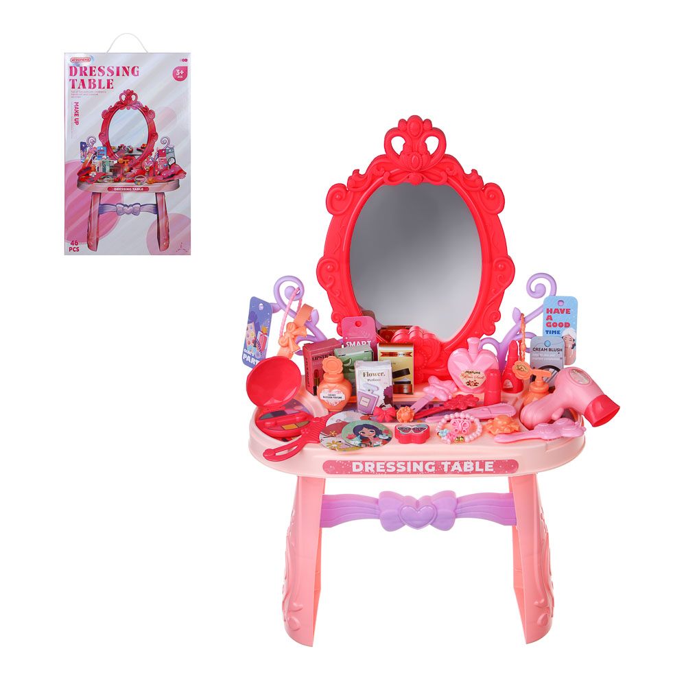 ИГРОЛЕНД Набор игровой "Профессии мини" стилист, PP, ABS, 28х7х45 см, 46 предм. - #1