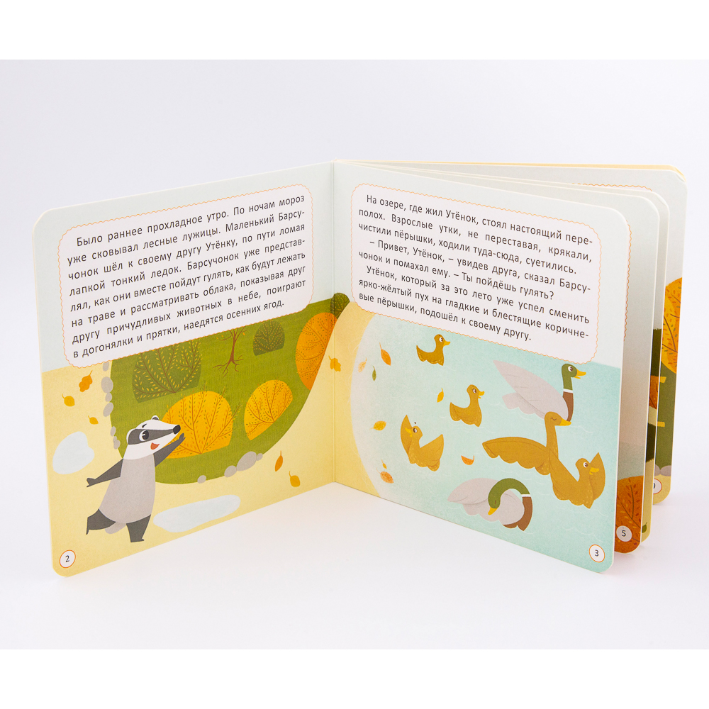 УИД Книжка-картонка "Мои первые чувства", картон, 17х17см, 10стр., 4 дизайна - #12