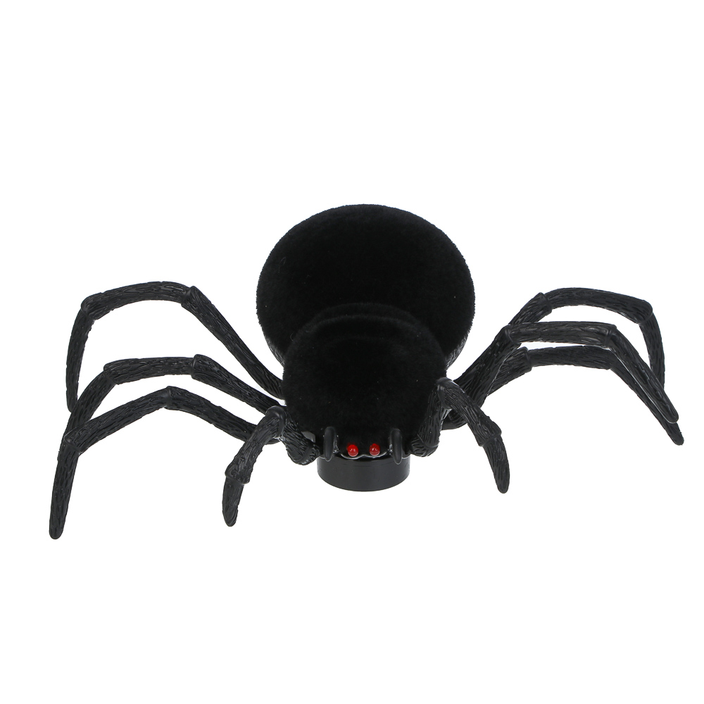 ИГРОЛЕНД Паук хищный на радиоуправлении, свет, движение, ABS,PP,нейлон, 2АА+2ААА, 28х20х7,5см - #5