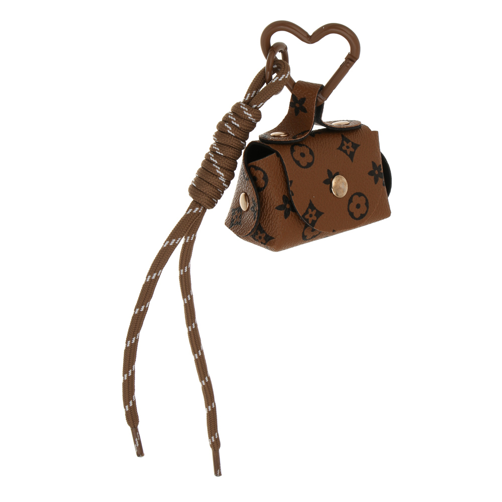 Подвеска паракорд с мини сумочкой на брелоке тм ЮL, ПУ, нейлон, пластик, 7х5,5х3,5 см, 3 цвета, арт. - #3