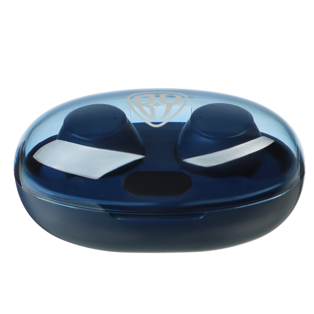 Наушники беспроводные TWS BY Wave, 30/200 mAh, BT:5.3, синий - #8
