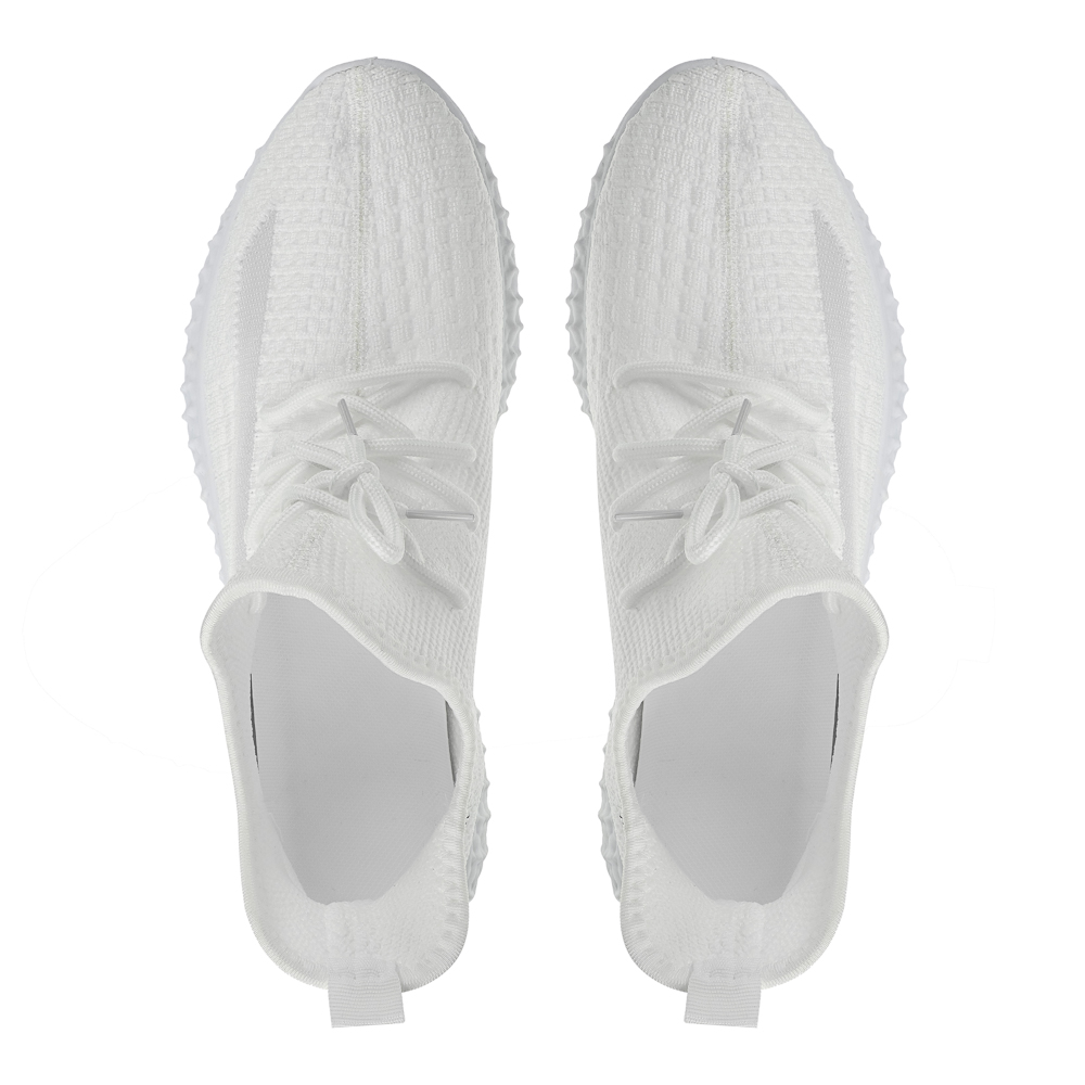 Кроссовки спортивные, р. 42, белые, полиэстер, ПВХ - #6