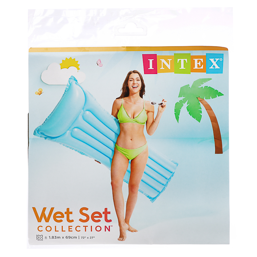 Пляжный надувной матрас INTEX 59703, 183x69 см 3 цвета - #5