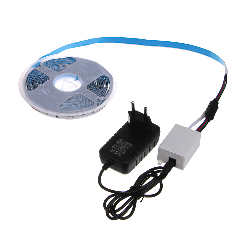 Лента светодиодная BY 12В, 10м, RGB (отдельные диоды), с пультом управления и блоком питания - #4