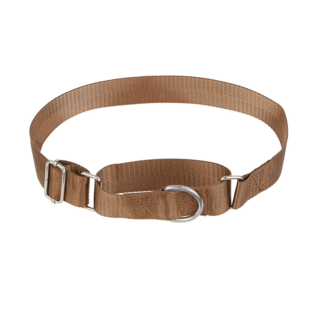 Ошейник для животных тм VETTA, нейлон, хаки/беж, обхват шеи 45-60см - #2