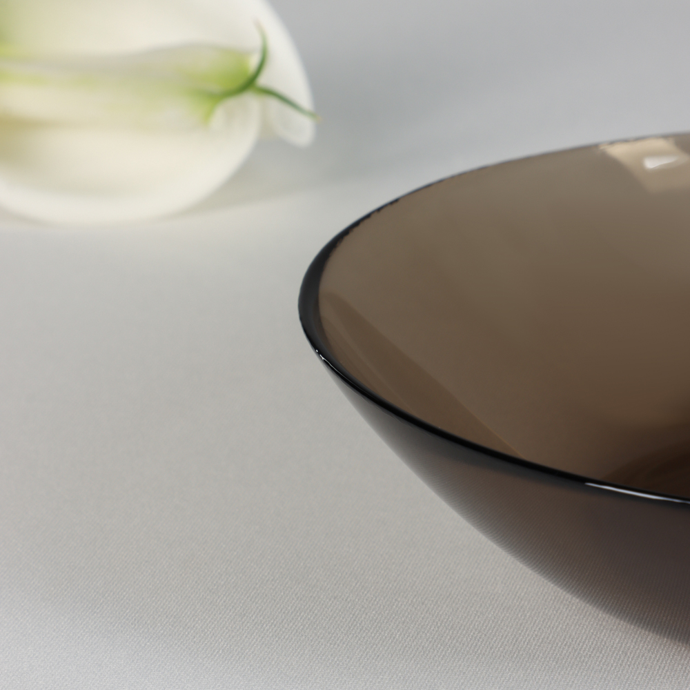 Luminarc Эклипс Амбьянте Тарелка глубокая 20,8см, дымчатое стекло, арт. L5088 - #8