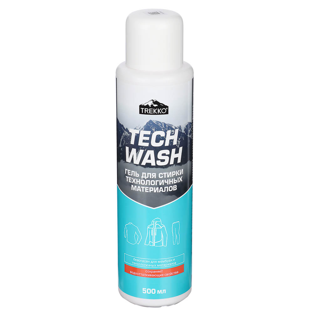 Гель для стирки мембранных и технологичных материалов Trekko Tech Wash, п/б, 500мл - #1
