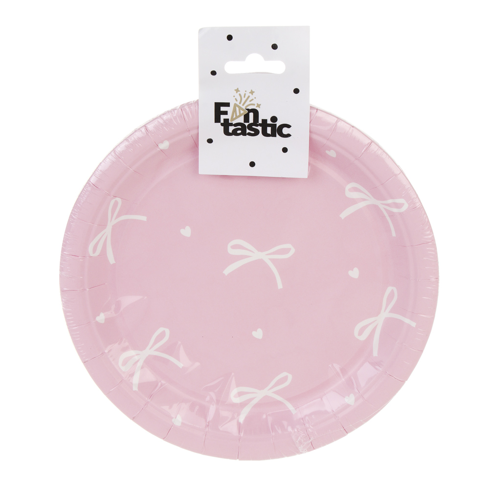 Набор тарелок бумажных тм Fntastic, 7", 10 шт, 2 дизайна - #6