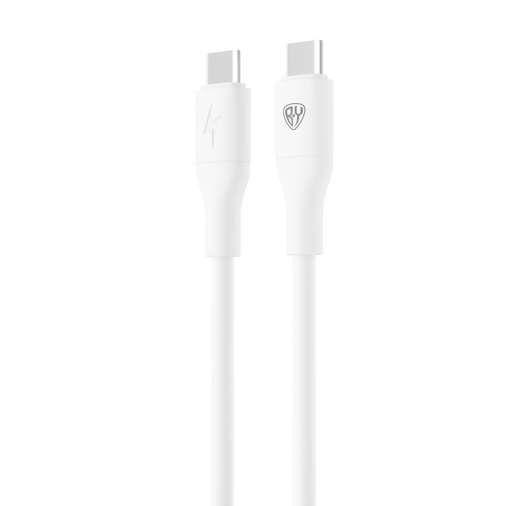 BY Комплект СЗУ Ньютон 20Вт, USB-C PD + кабель С-С, 3А, 100см, 110-240В, 50-60Гц, пластик, белый - #7
