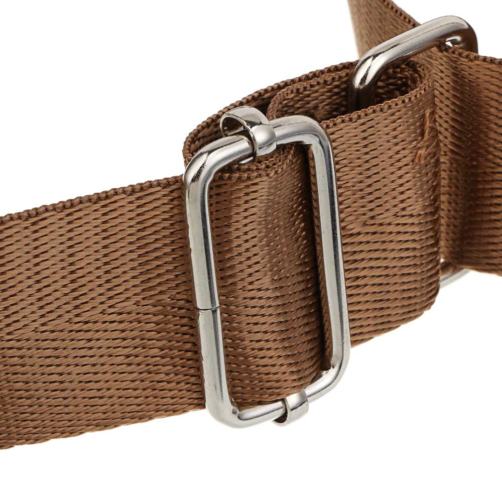 Ошейник для животных тм VETTA, нейлон, хаки/беж, обхват шеи 30-45см - #5