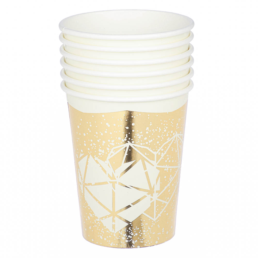 Стакан Свадьба LUX Vanil 6шт, 250мл - #3